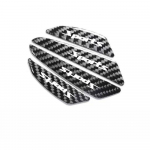 Sport Sports uksekaitse, auto uksenurga kaitse, s&uuml;sinikkiust stiil, kriimustuskindel, 4 tk pakendis (Must, Sport Sport) Sports Sports must