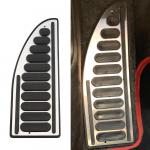 Daefari jalatoe pedaalide plaadikatte auto pedaalipadjad Ford Focus S-Max C-Max Fiesta Mondeo Escape jalatoe jalatoe padjandile
