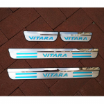 High quality stainless steel door sill Scuff Plate Welcome Pedal For Suzuki Vitara 2018 2017 2016 Car Styling Accessories h&otilde;be