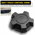 For 08-10 Ford Super Duty black seat track Control Lever Knob Handle