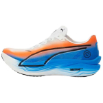 Puma Deviate Nitro Elite 3 Mugavad Pehmed Kerged Jooksujalatsid Meeste toss Valge Oranž Sinine 313420-01 40