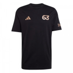 Adidas Mercedes - AMG Malaisia Riiklik Naftakompanii George Russell 63 Number Lihtne Mugav Nahas&otilde;bralik &Uuml;mmarguse Kaelusega T-s&auml;rk KG3650 XS