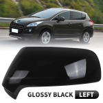 K&uuml;ljepeegli katte kork Peugeot 3008 2009-2016 5008 2009-2016 Citroen C3 Picasso 2008- 2017 C4 Picasso 2006-2013 jaoks Glossy Black Left