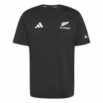 Adidas X Marveli koost&ouml;&ouml; Ragbi FW25 All Blacks Ragbi &Uuml;mmarguse kaelusega Kampsun L&uuml;hikeste varrukatega T-s&auml;rk Meeste Topid JV9968 M