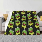 Kermit Konna Muster Viimane &Uuml;lipehme Soe Kerge &Otilde;huke Tekk Kermit Konn Telesaated 70ndate Retro Jim Hensoni Saade K&uuml;psis 30x40in