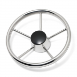 11 Inch Boat Steering Wheel With knob Stainless Steel 5 Spoke 25 Degree 11'' For Marine Yacht Boat Accessories No Knob
