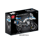 2369 tk R1250GS K&otilde;rgtehnoloogiline Mootorratas Ehitusklotsid Poiste M&auml;nguasjad 3D Mudelid 1:5 Mootorrattav&otilde;istluse Sportauto Montaažim&auml;nguasjad Kingituskomplekt No box