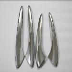 Interior armrest decorative strip fit for Nissan Versa Almera 2014 2015 2016 2017 2018 Car Styling Accessories 4pcs YS