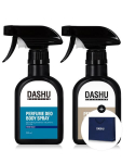 Dashu Set Perfume Deo Body Spray 200ml Fresh Fragrance+deep Woody Fragrance none