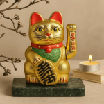 2x Maneki Neko &Otilde;nnelik Raha Kass