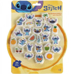 Gommes d&eacute;coratives - CERD&Aacute; LIFE'S LITTLE MOMENTS - Lot de 25 - Motif Stitch - R&eacute;sidus minimaux
