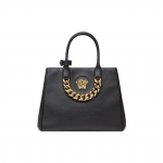 Versace La Medusa Keskmine T&otilde;mblukuga K&auml;ekott Must Naiste T&otilde;mblukuga K&auml;ekotid 1004245-DVIT2T-1B00V Basic Set (Bag+Dust Bag)