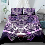 Mandala Voodipesukomplekt Tekikott Boheemlaslikud Voodikatted Voodikomplektid Pol&uuml;ester Tekikott King Queen Full Double Twin Tepitud Katte (135x200cm)