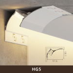 Oeny HG5 Lineaarne Nurga LED Valgusriba