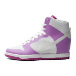Nike Dunk Sky Hi 2.0 Comfortable Slip Resistant Cushioning Abrasion Resistant High top Skateboard Shoes Women's 725069-102 37.5 white