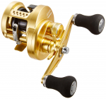 Shimano Ocea Conquest 201PG Baitcasting rannikuv&auml;lise Tai ja Madai jaoks 15 kaheteljeline rull, paremak&auml;eline, Kalap&uuml;&uuml;k, Kumm, kuld
