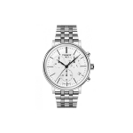 TISSOT Kason Zen I Kollektsioon Kvartsmehhanism 50 meetrit Veekindlus Meeste K&auml;ekell 41mm Valge sihverplaat T122.417.11.011.00 Silver White Strap