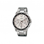 CASIO Meeste Standardseeria 47mm H&otilde;bedane Kell MTP-1374D-7AV MTP-1374D-7AV Regular Watch Box