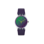 SWATCH Unisex 41mm Roheline k&auml;ekell SUOK712 SUOK712 Purple