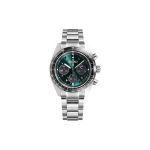 SEIKO 100m Veekindel Kvartsmehhanism Roostevabast Terasest Rihmaga K&auml;ekell Unisex Rohelise Kettaga SSC933P1 SSC933P1 Xiao Di Green