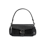 Coach Tabby 26 Kett-k&auml;ekott Klapiga Sulgemine Nahast &Otilde;lakott Crossbody kott Keskmine Naiste kotid Must 5601-V5BLK Basic Set (Bag+Dust Bag)
