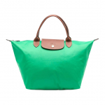 Longchamp Le Pliage 30 L&uuml;hikese k&auml;epidemega Kokkupandav T&otilde;mblukuga Nailonist L&otilde;uend Koti-kott Keskmine Naiste kott Roheline 1623089P88 Basic Set (Bag)