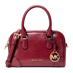 Michael Kors MK Thompson Kuldne Riistvara T&otilde;mblukuga Sulgemine PU K&auml;ekott V&auml;ike Kirsiv&auml;rvi Naiste k&auml;ekotid 35F5G7OC0Y-CHERRY Basic Set (Bag)