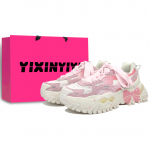 FILA Fusion Low top Chunky Sneakers Women's Cherry Blossom Pink T12W135211FMM(Team400-) 38.5