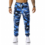 Uued Meeste Patchwork Kamuflaažiga Jooksup&uuml;ksid V&auml;lispordip&uuml;ksid Jalgpallitreeningsp&uuml;ksid Fitnessp&uuml;ksid Vabaajap&uuml;ksid S sinine