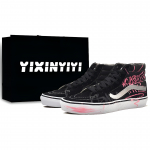 Vans SK8 High top Skateboard Shoes Unisex Peach Pink VN000D5IB8C(Team400-) 36