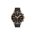Tissot Seastar Seeria Kvartsmehhanism Veekindel Kuup&auml;evan&auml;idik Panda sihver Helendav Kell Meeste kellad Must Teras Kumm T120.417.37.051.00 Regular Watch Box,Black Dial