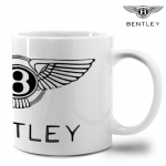 Autode Bentley logo teetassid Meeste ja naiste eritellimusel valmistatud lihtsad kruusid Kohvi keraamilised veetopsid V&auml;rvi muutevad tassid