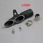 51 mm universaalne mootorratta v&auml;ljalaske summuti, kaks kolme v&auml;ljalasketoruga Racing Escape Moto summuti YZF R1 R3 R6 Z1000 S1000RR CBR1000RR A