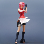 27.5cm/10.83in Anime NARUTO Mudel Haruno Sakura Tegevuskujud PVC Kuju Laua Kaunistuste Komplekt Kujukesed M&auml;nguasjad Kingitused