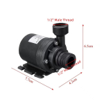 DC 12V 24V K&otilde;rgsurve &Uuml;li Veepump 1/2 V&auml;liskeerme Liides Madal M&uuml;ra 800L/H Kalapaagi Pump 8/10/12/16mm &Uuml;hendus 1 tk 12V