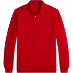 Polo Ralph Lauren Klassikaline l&otilde;ige L&otilde;tv Hingav Puuvillane V&otilde;rksooniline Pika varrukaga Polo S&auml;rk Meeste topid 710680792-069 S