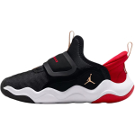 Jordan 23/7.2 Abrasion Resistant Low top Kids Lifestyle Shoes Black Red Children Aged 3 7 Years Old HF3415-005 31 black