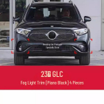 &Uuml;hildub Mercedes-Benz GLC260L/GLC300-ga: Tahavaatepeegli kate, Udutule tuuledeflektor, &Otilde;hutusava liist, Esiliist, Huul, Kaitseraud.