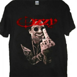 Ozzy Osbourne CD LGO Keskmine S&otilde;rm Raglaan T-s&auml;rk Ozzy Osbourne T-s&auml;rk MA L&Auml;HEN V&Auml;LJA ROOLISTHullul Rongi Ozzy S mitmev&auml;rviline