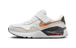 Nike Air Max SYSTM BP Mugav pehmendus Madal s&auml;&auml;reosa Laste vabaajajalatsid Valge Hall Lapsed Vanuses 3&ndash;7 Aastat DQ0285-109 28