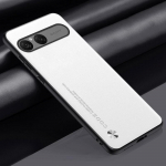 EUCAGR Luksuslik PU Nahast &Uuml;mbris Sony Xperia 10 VII 10VII jaoks Tagakaas Silikoonist P&otilde;rutuskindel Kaitse Telefonikott Xperia10 VII jaoks For Xperia 10 VII valge