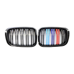 2 tk Autov&otilde;re Kahejooneline Lihtne paigaldada L&auml;ikiv Must Professionaalne Esipamperi Neeruv&otilde;re 51138208489 51138208490 BMW E46 Sedaanile 98-01 M Brilliant Black gray
