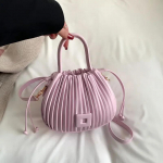 Luksuslik Vintage Crossbody kott naistele - PU nahast &otilde;lakott, vabaaja kandekott ja &auml;mbrikott, Fashi br&auml;ndidisain roosa