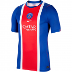 Nike Paris Saint-Germain Dri-FIT 2026/27 Hooaeg Kodune F&auml;nniv&auml;ljaanne Koopia V&auml;rviplokkidega L&uuml;hikeste Varrukatega Jalgpallis&auml;rk Meeste topid II1885-417 S