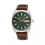 Seiko SEIKO Kvarts &Uuml;lemeremaa Roheline Vasikanahast K&auml;ekell, Mudel, Tihvtlaua, Rihm, SUR449P1, Meeste [Kasutatud] roheline