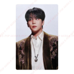 EELTELLIMUS ATEEZ 14. MINI-ALBUM GOLDEN HOUR Osa.5 JAAPAN POB FOTOKAART JONGHO / HMV POB white