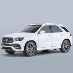 1:24 GLE 350 300 450 Sulamist Autode Mudel Die-cast & M&auml;nguautod Metallist Autode Mudel Simulatsioonheli ja valgusega Kogumis M&auml;nguasi Lastele Kingitus valge