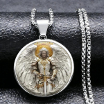 Apostel Miikael Mitmek&uuml;lgne Ehtepoja Kingitus Ripats Kaelakee Naistele 50cm(Necklace Size)