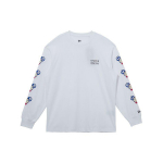New Era SS22 x Takashi Murakami Vikerkaare P&auml;evalill &Uuml;mmarguse kaelusega Pikkade varrukatega T-s&auml;rk Unisex Topid 13083534 M
