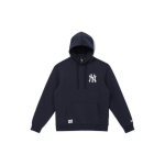 New Era MLB Logo Tr&uuml;kitud Kapuutsiga Pusa Pikkade Varrukatega Dressipluus Meeste dressipluus Sinine 12715378 XXL black